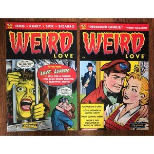WEIRD LOVE #1 & #3 High Grade First Printings
